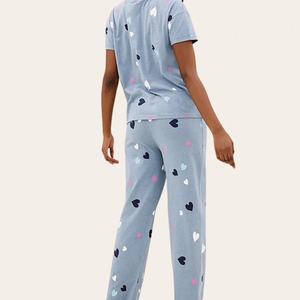 Powder Blue Hearts Set