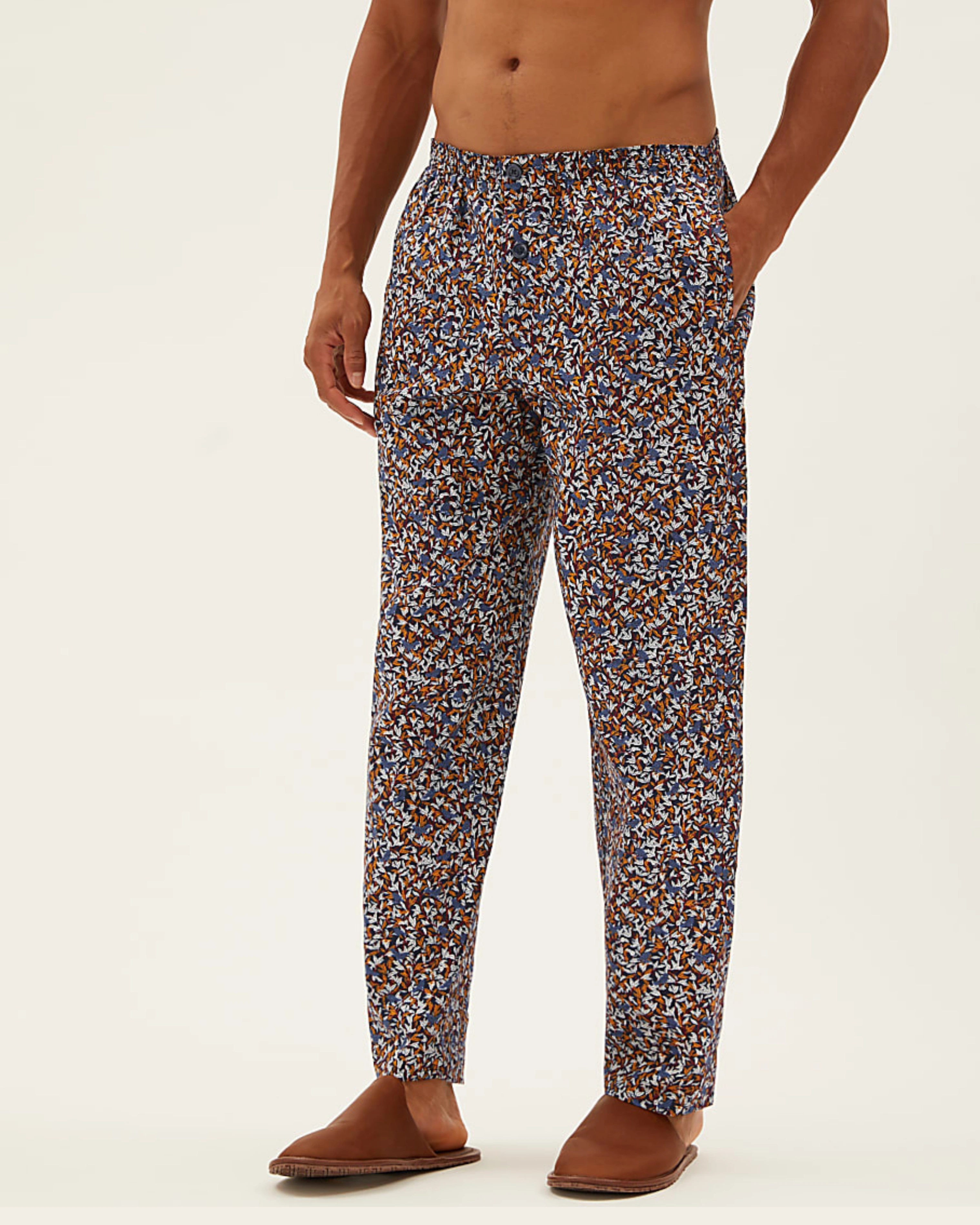 Autumn Mosaic Buttoned Set