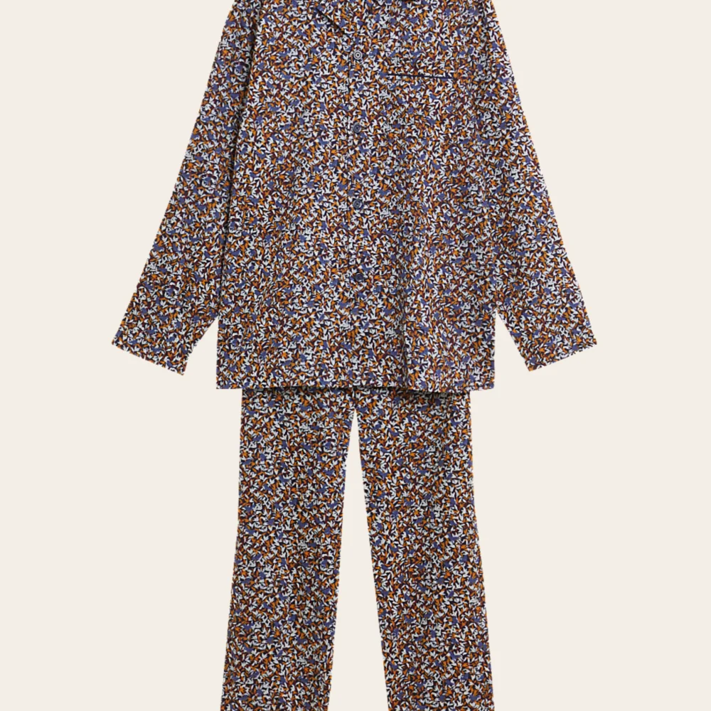 Autumn Mosaic Buttoned Set