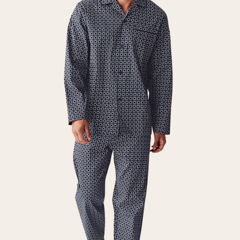 Slate Orbit Buttoned Set