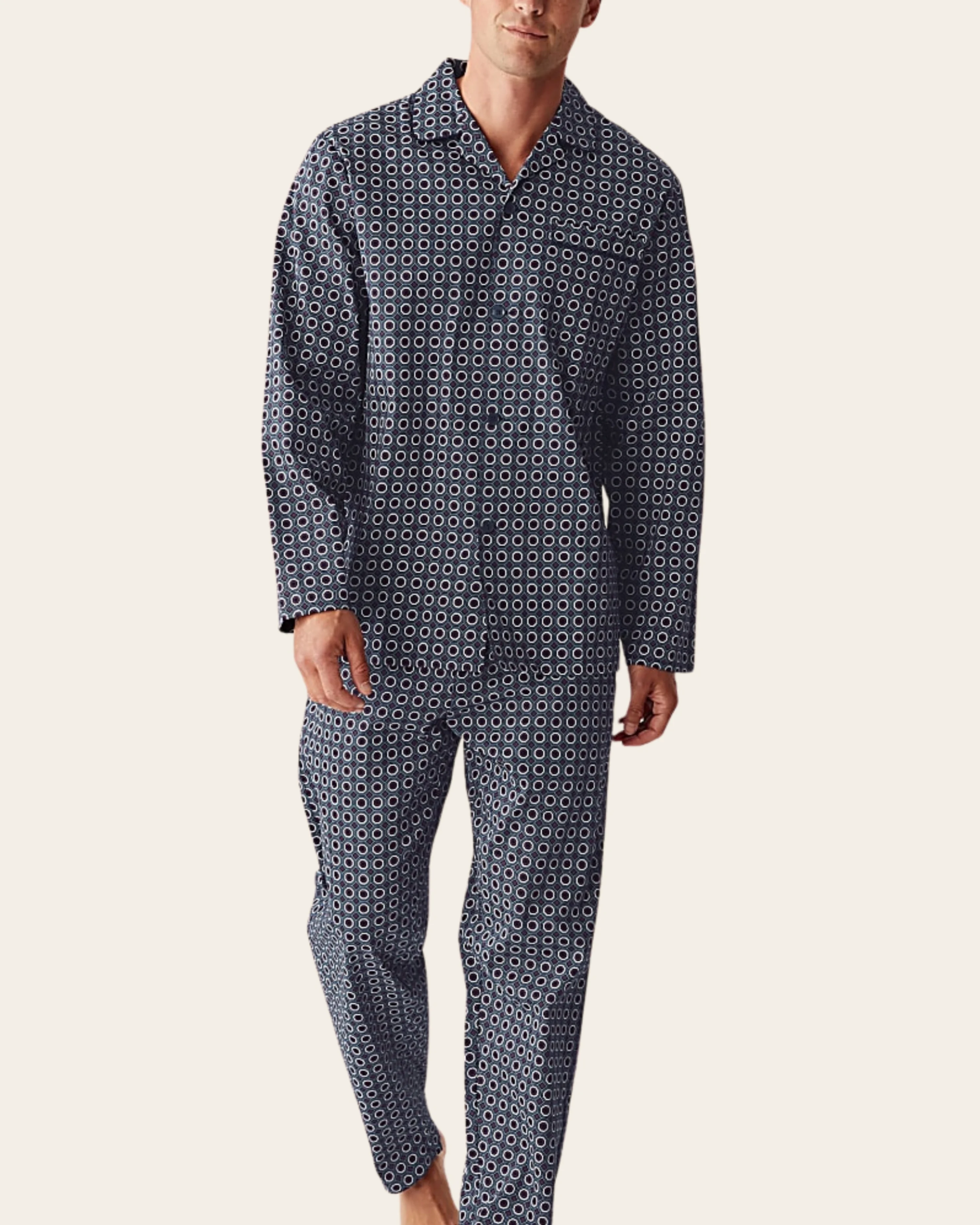 Slate Orbit Buttoned Set