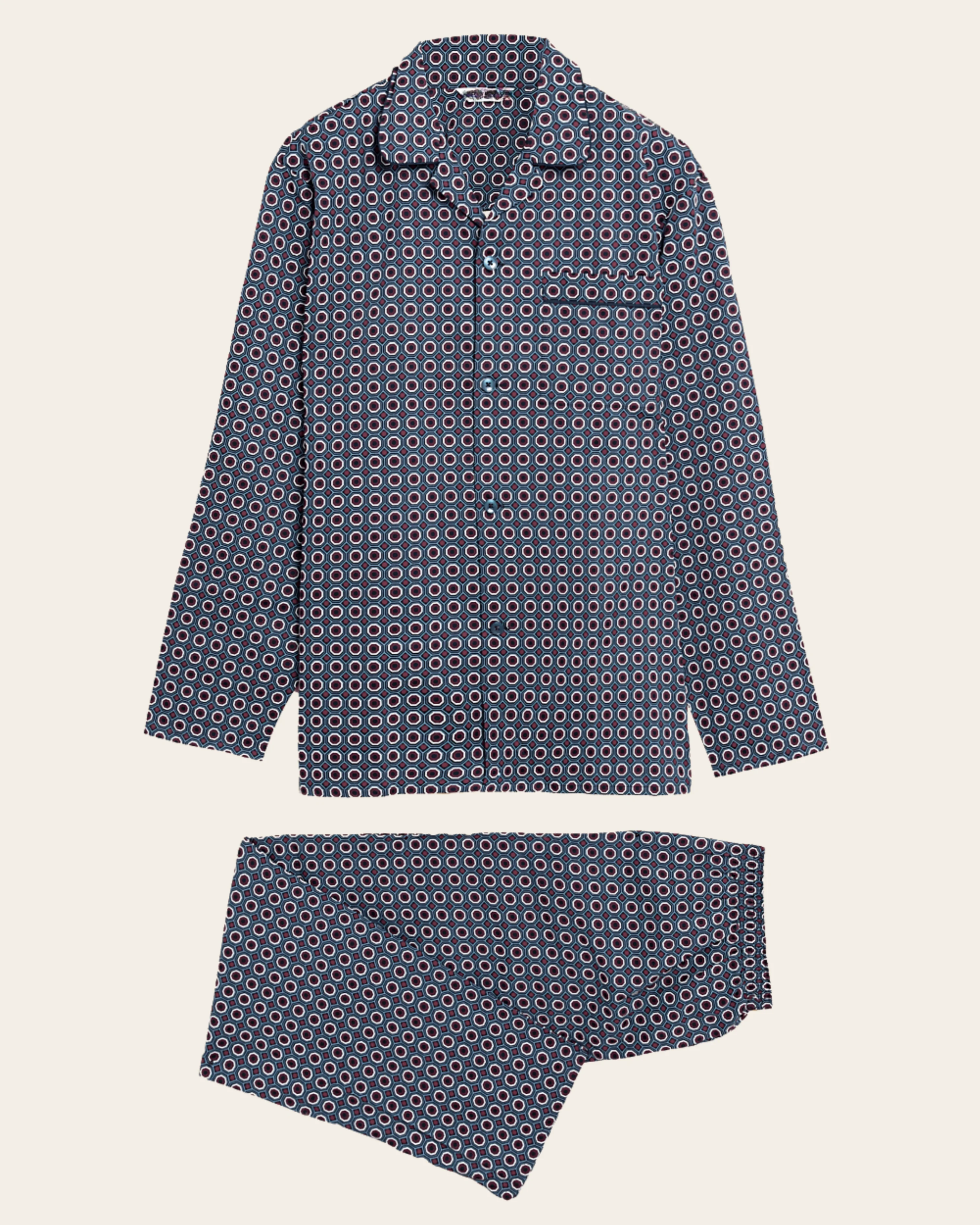 Slate Orbit Buttoned Set