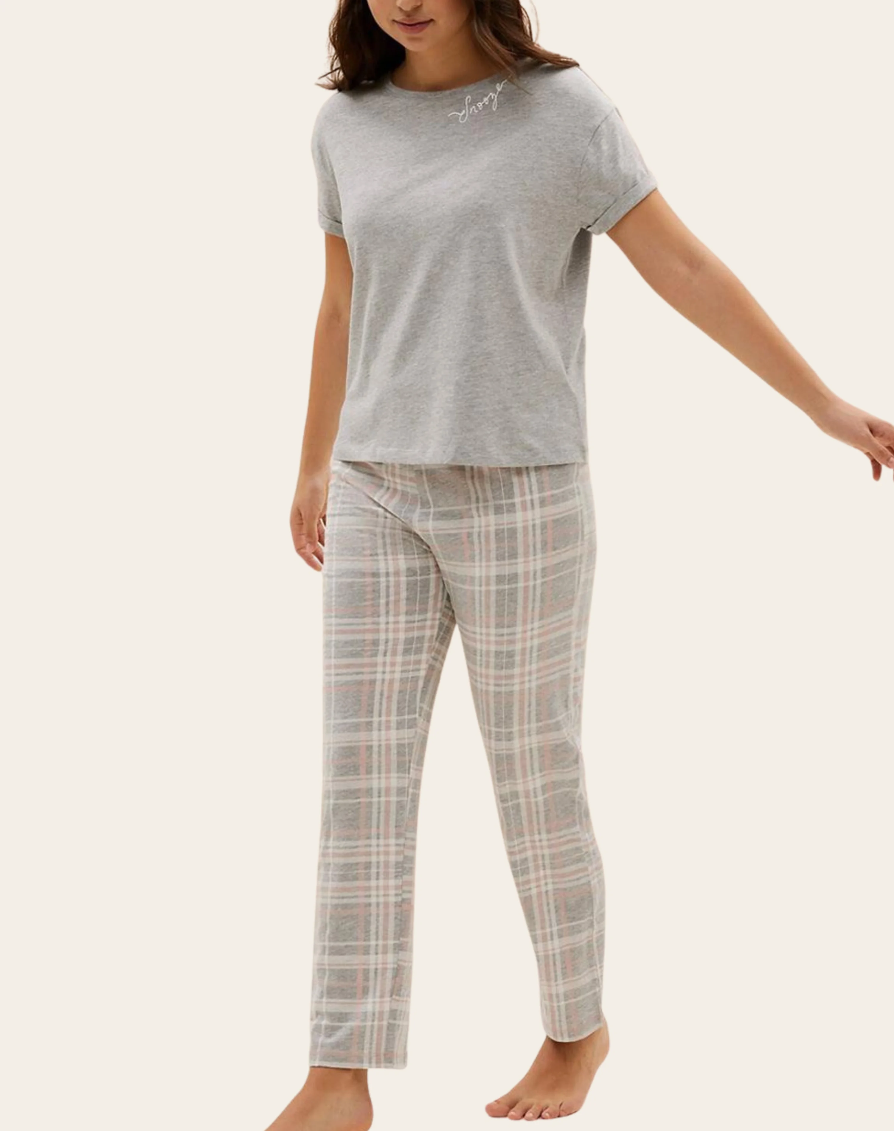 Soft Check Comfort Set