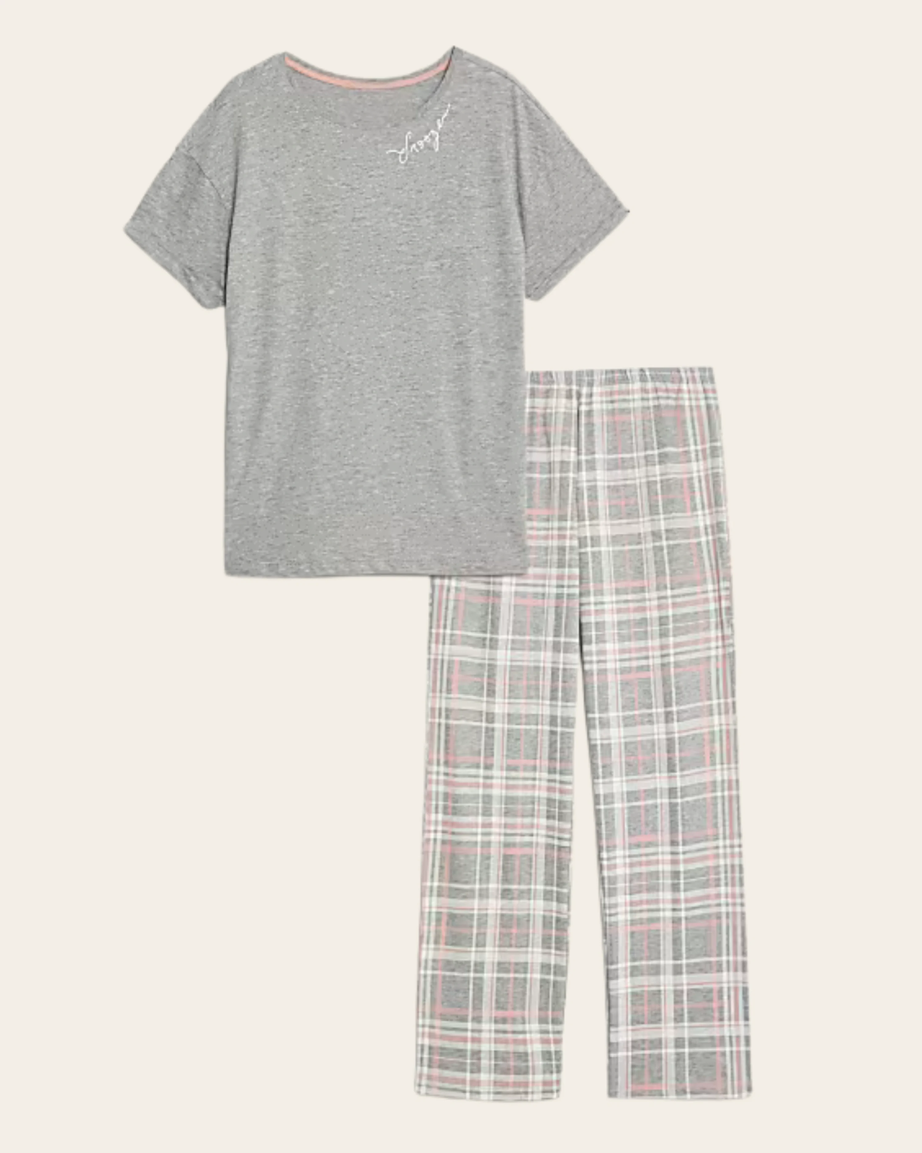 Soft Check Comfort Set