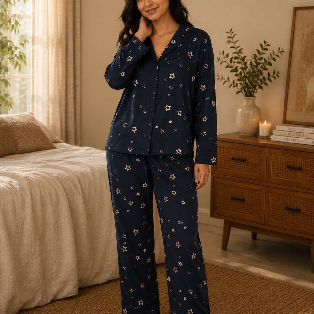Starlit Satin Set