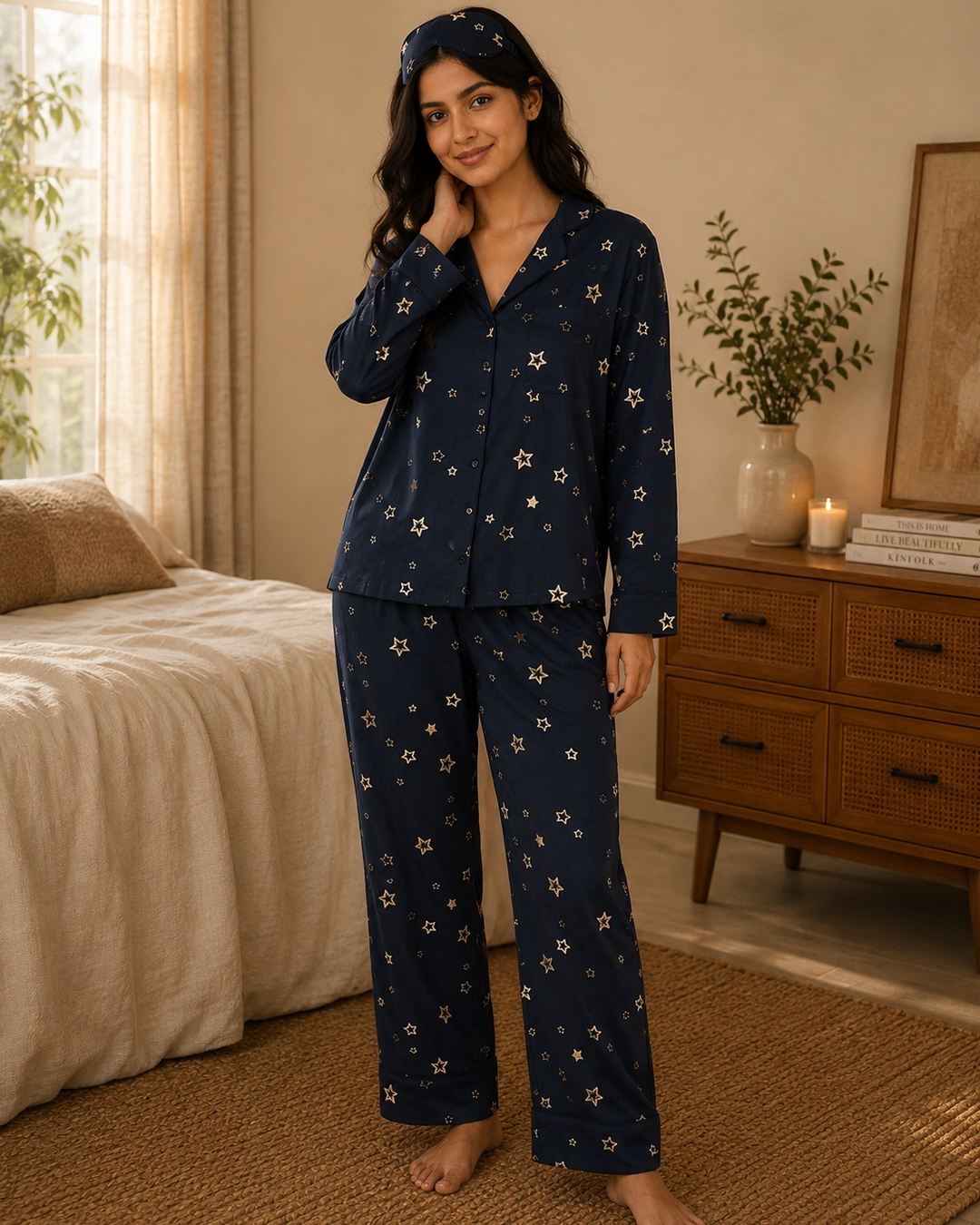Starlit Satin Set