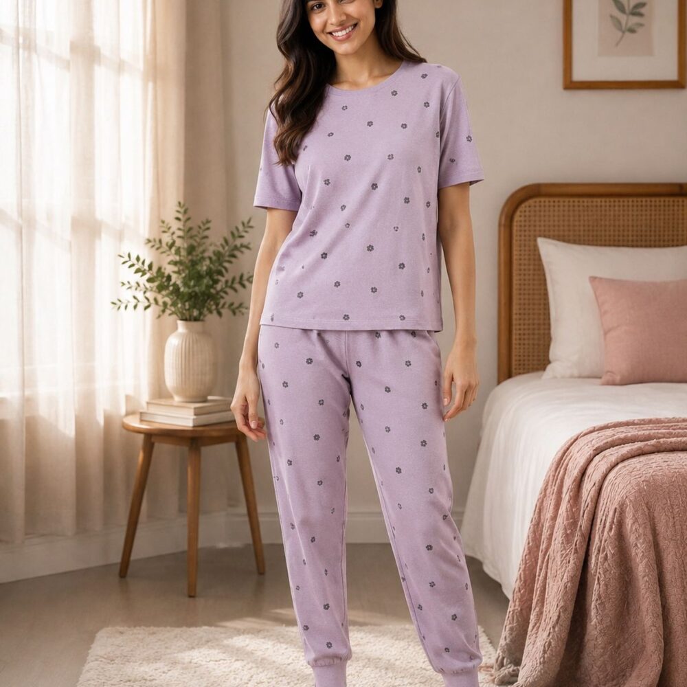 Lavendar Bloom Lounge Set