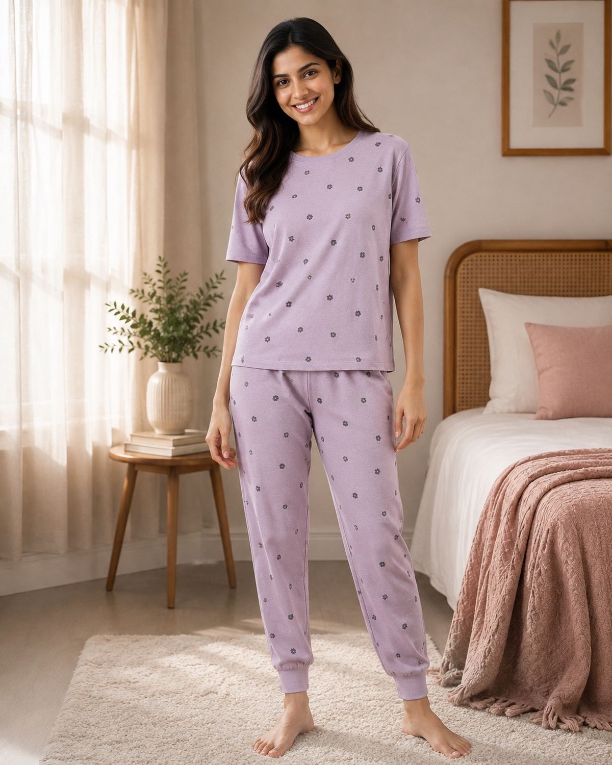 Lavendar Bloom Lounge Set