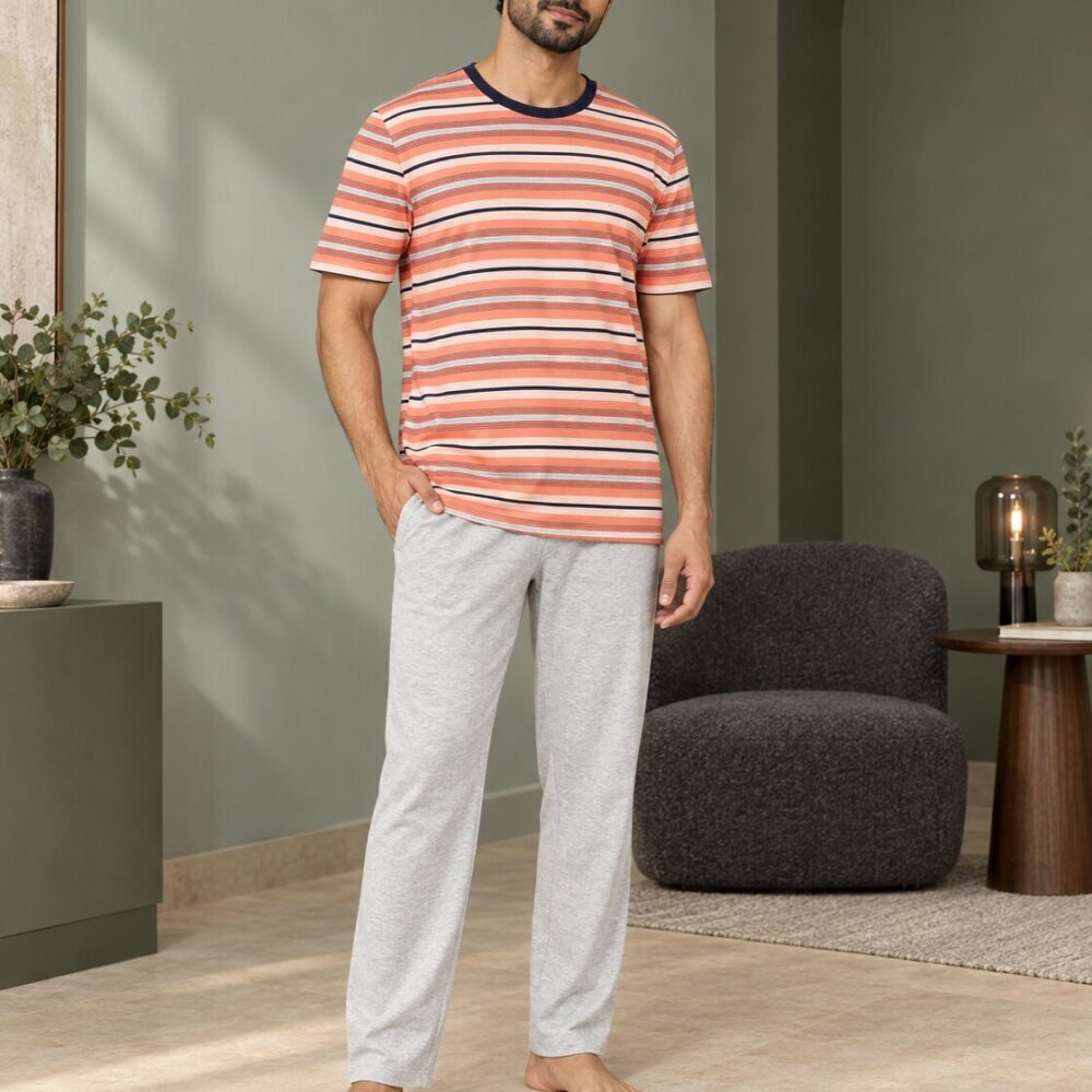 Coral Coast Stripe Pyjama Set