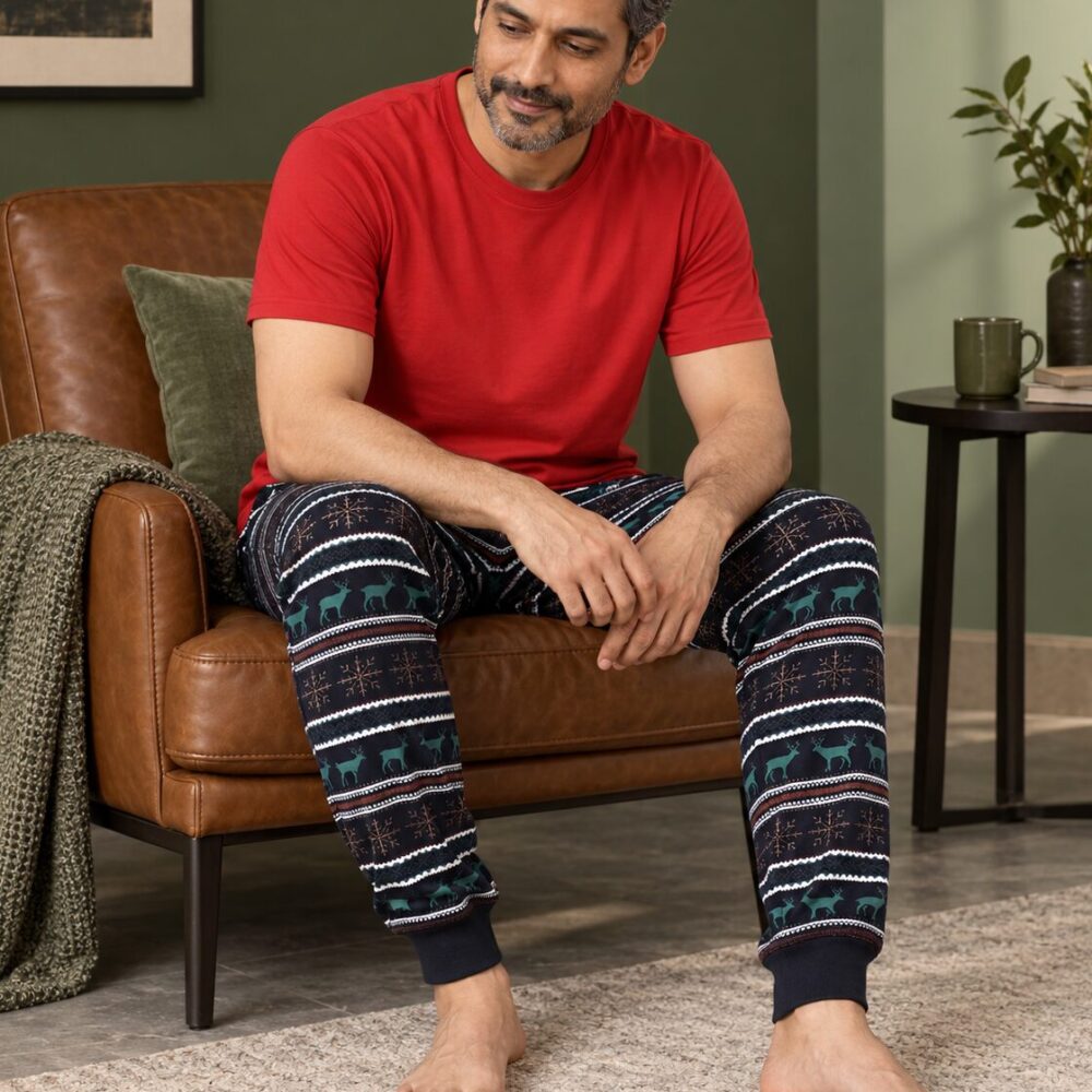 Crimson Nordic Lounge Set