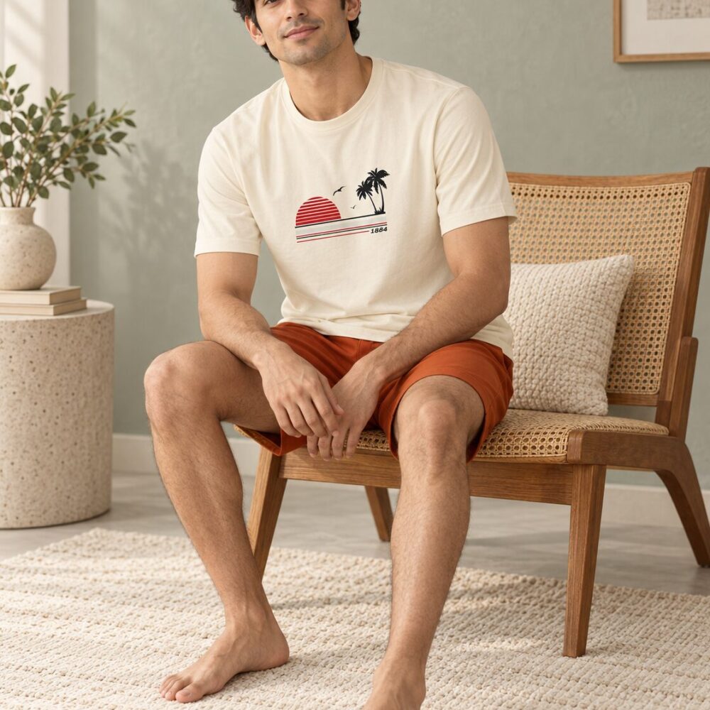 Sunset Palm Lounge Set