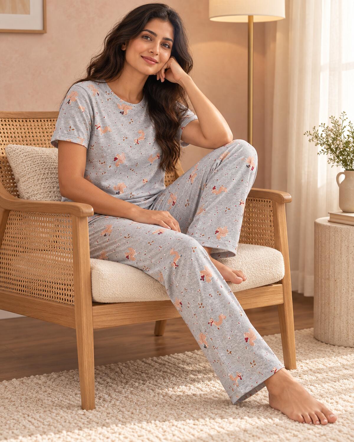 Bunny Meadow Pajama Set