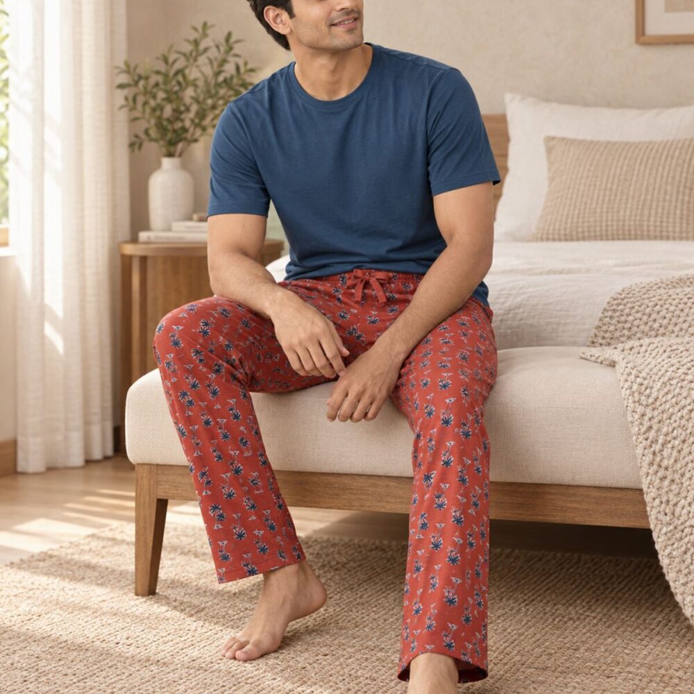 Rust Palms Lounge Set