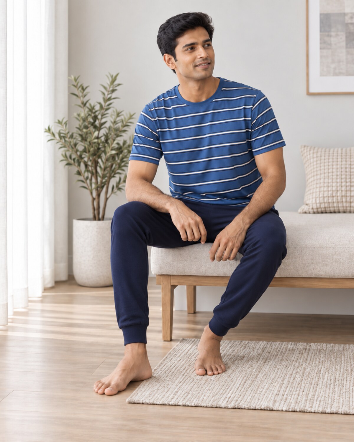 Blue Horizon Jogger Set