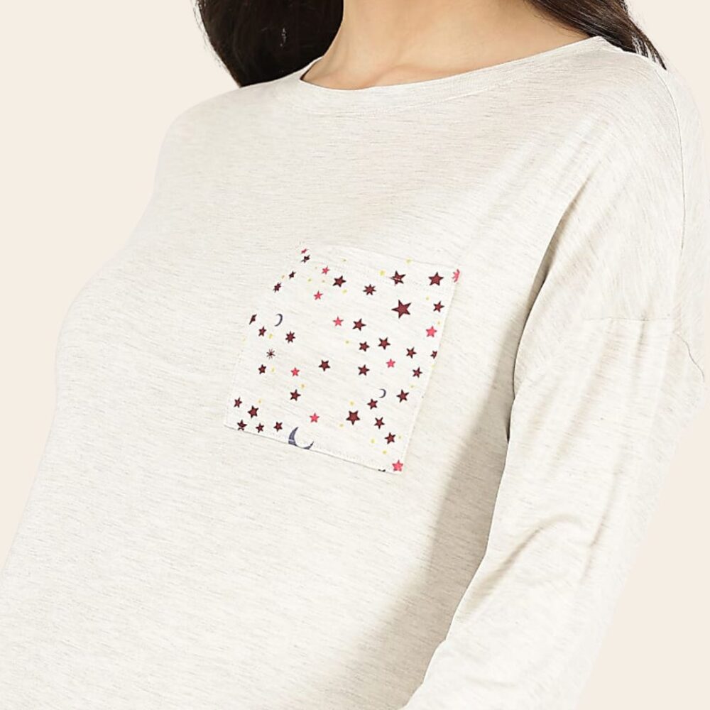 Starlight Pocket Viscose Nightdress