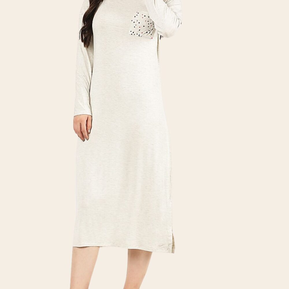 Starlight Pocket Viscose Nightdress
