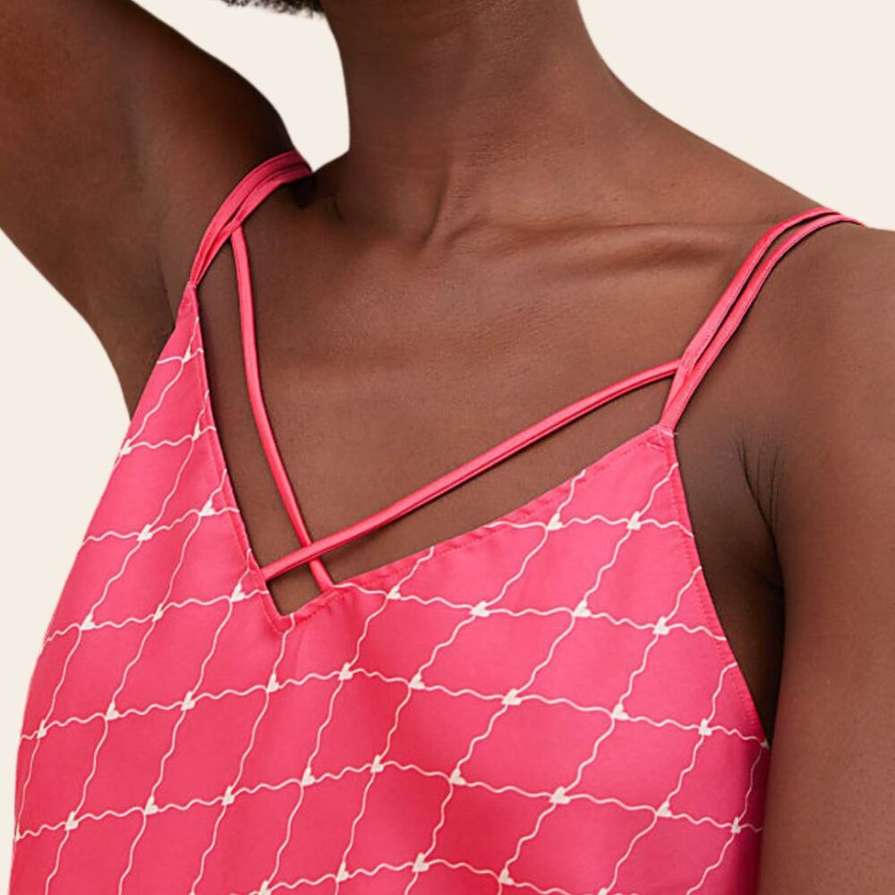 Candy Pink Cami Luxe Set