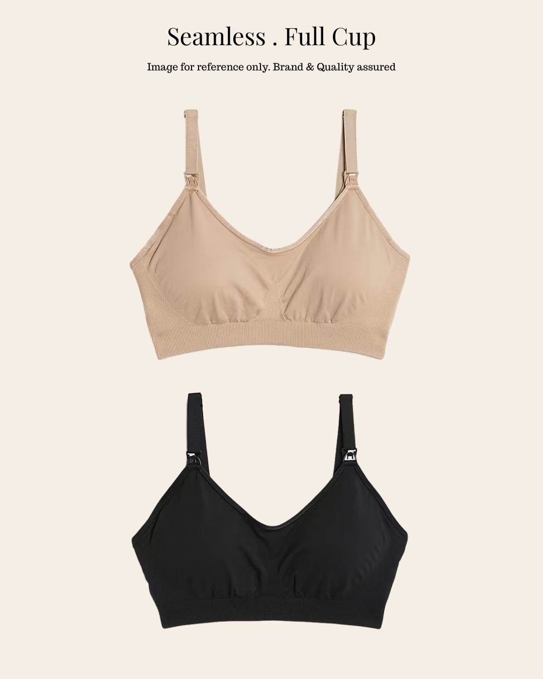 Seamless Maternity Nursing Bra (Single Piece)