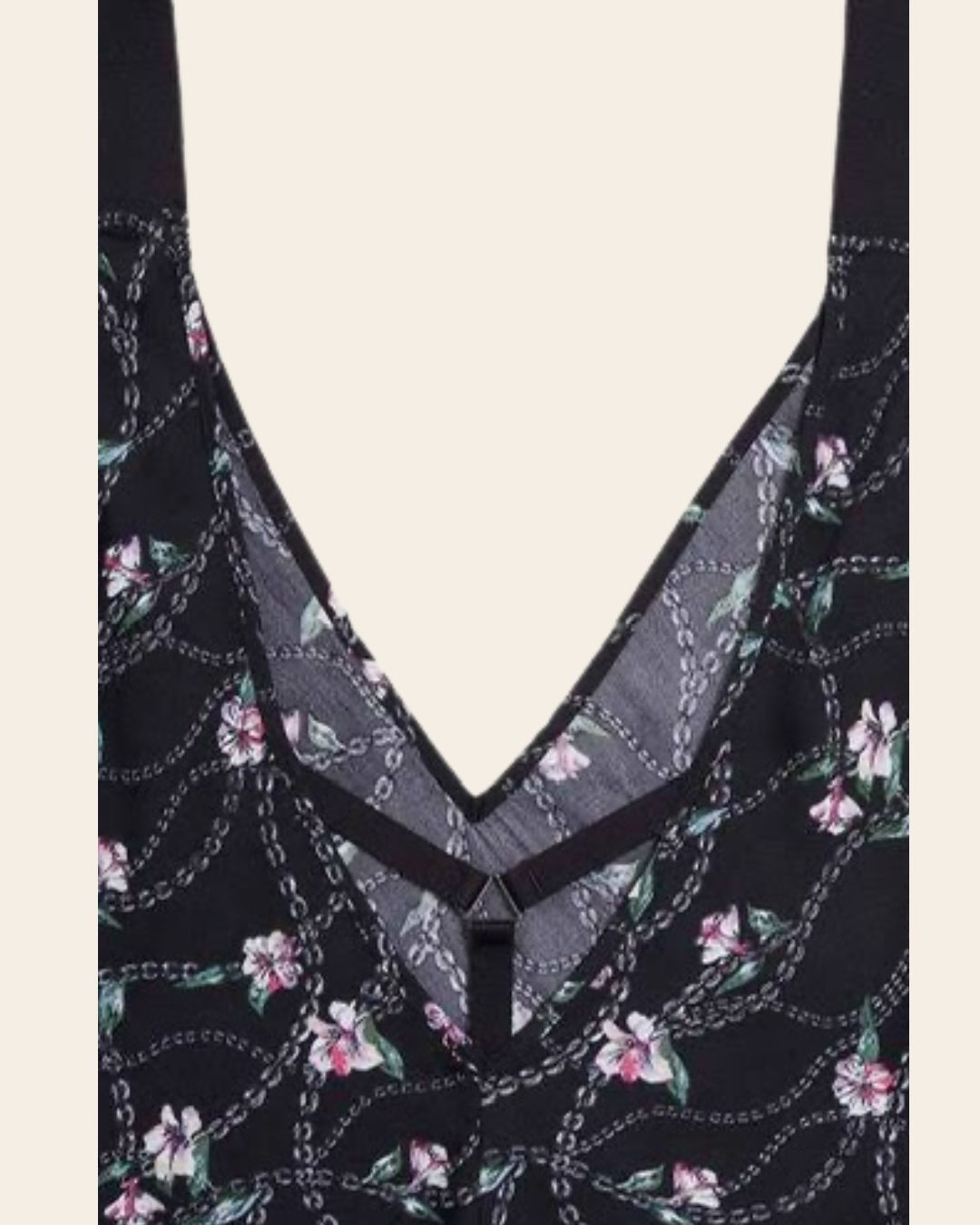 Chain Print Cami Luxe Set
