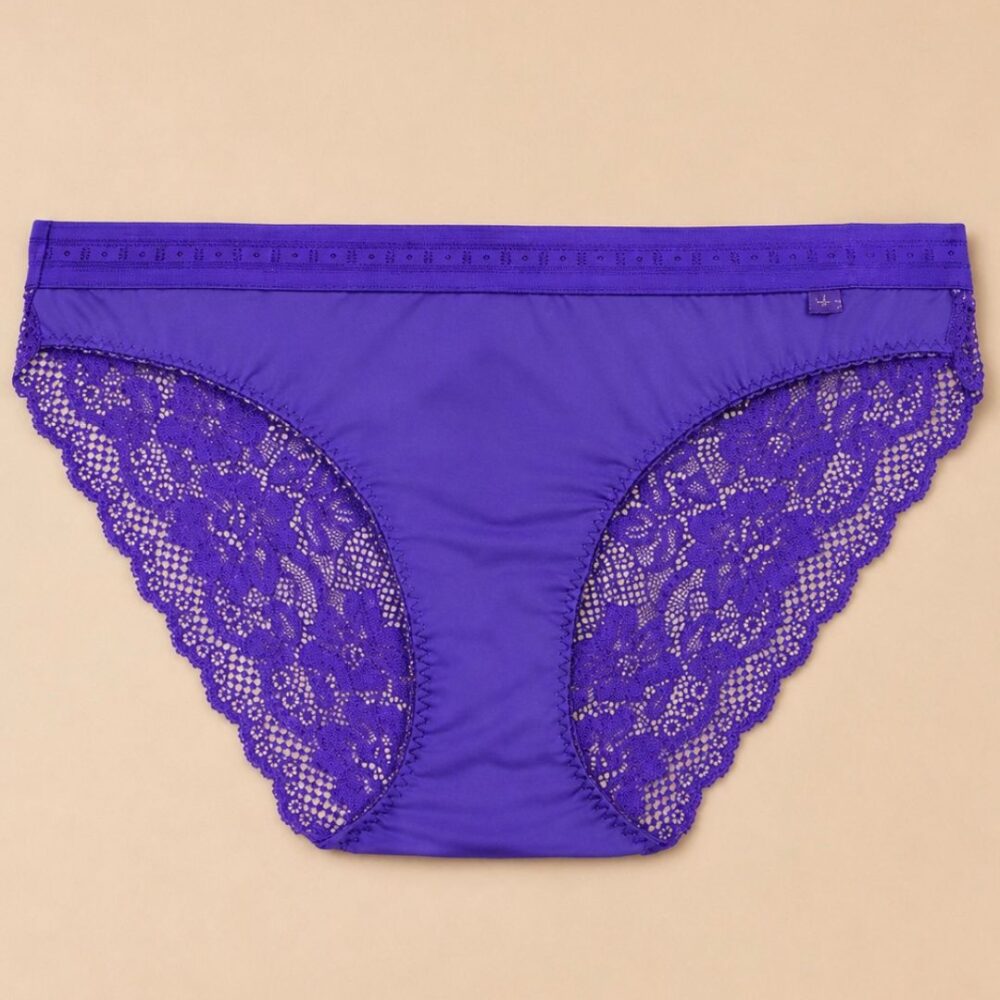 Violet Lace Bikini Brief