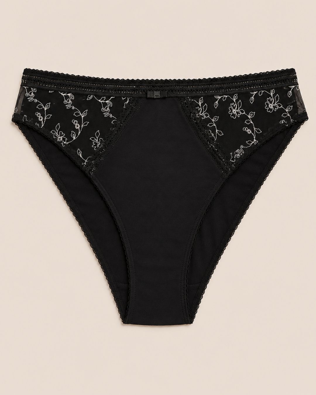 Midnight Floral High Leg Brief