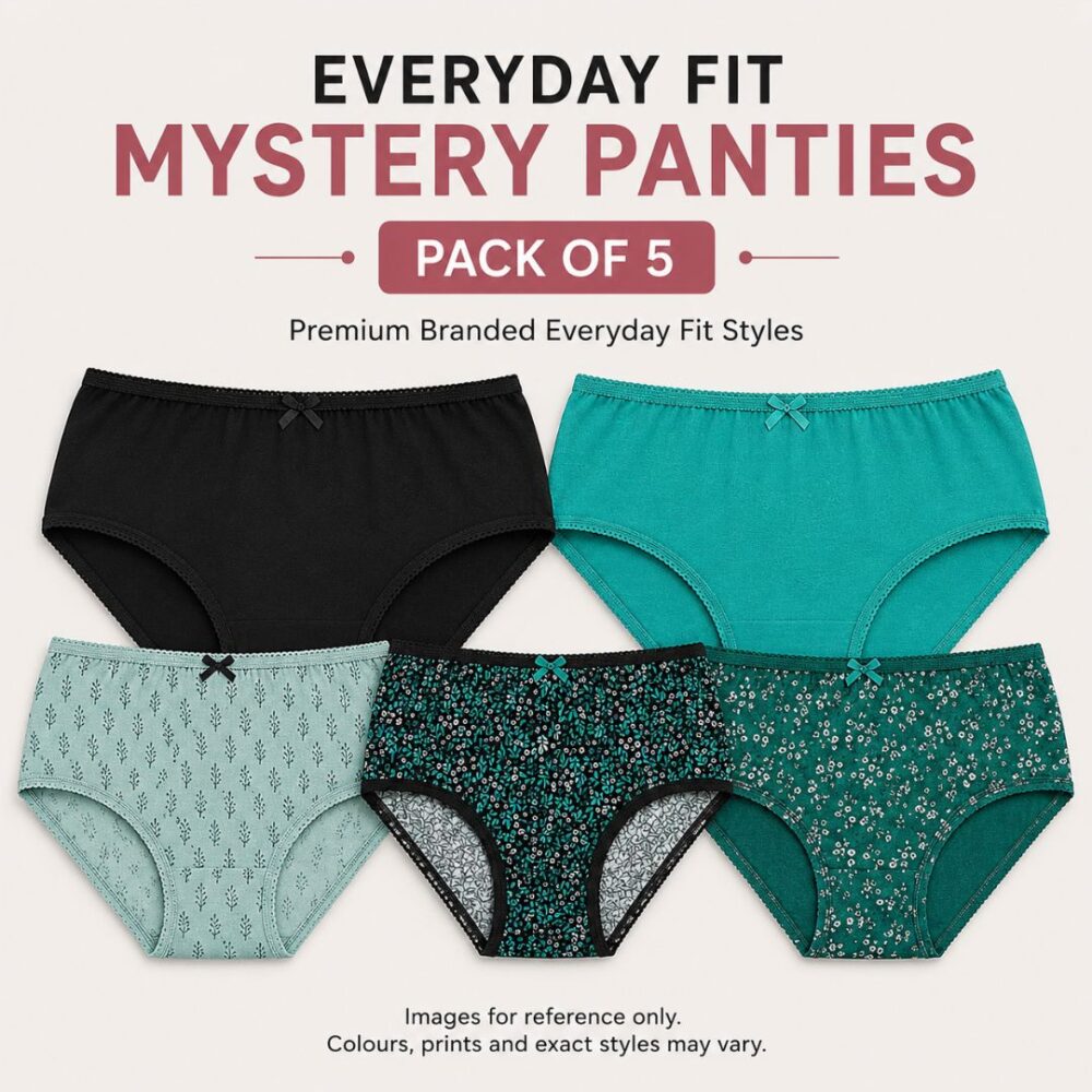 Everyday Fit Mystery Panties – Pack of 5