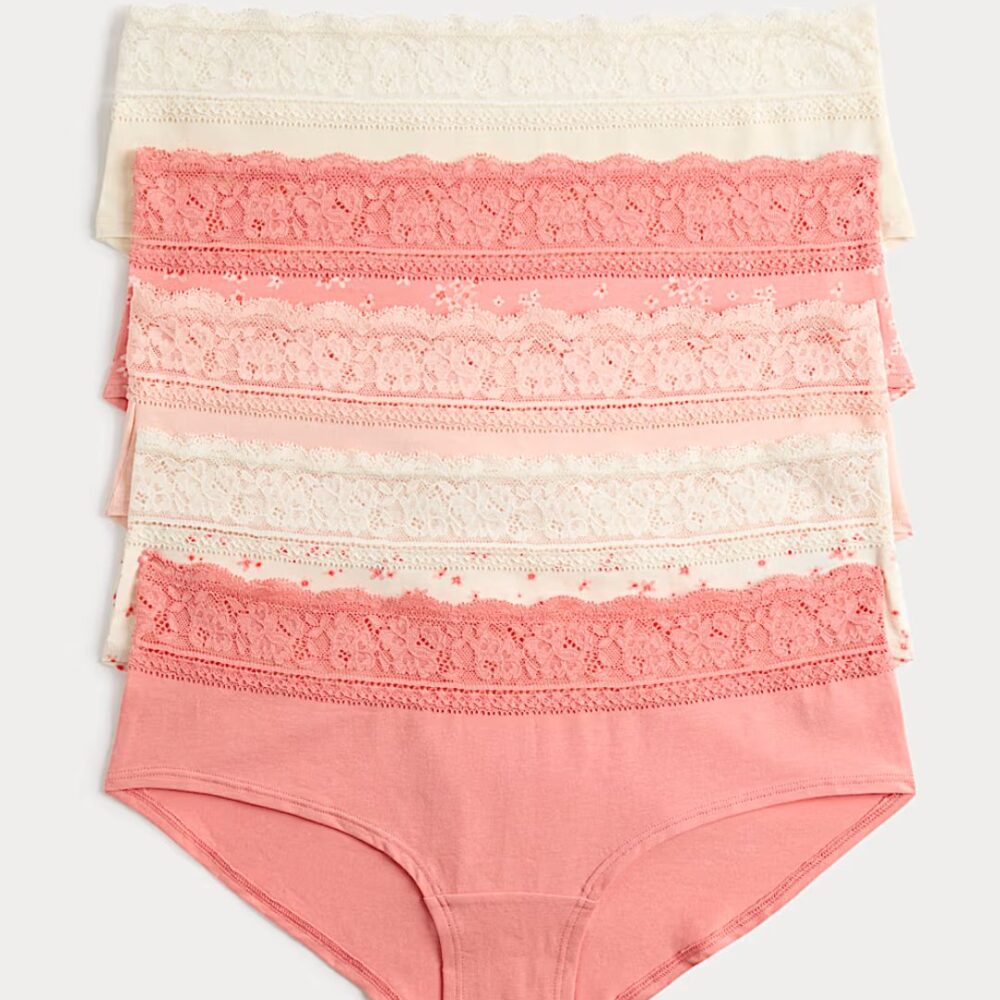 Premium Branded Low-Rise Mystery Panties – Pack of 5