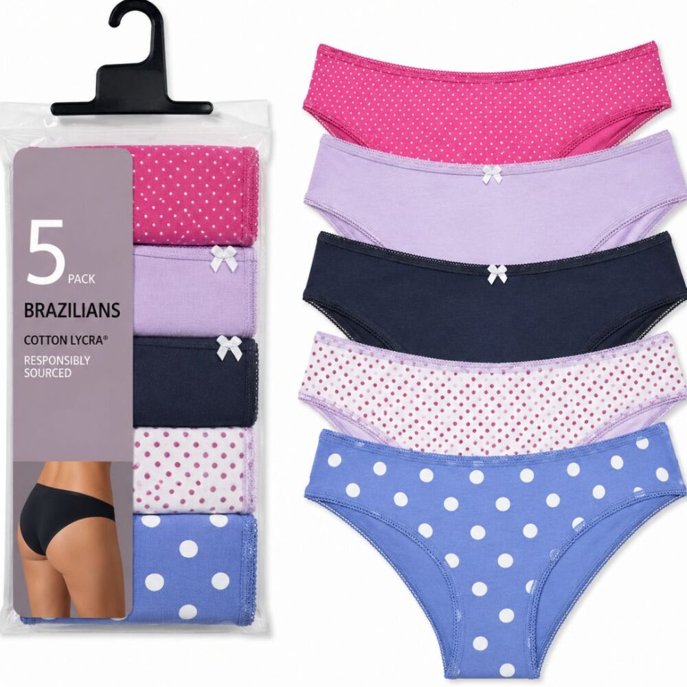 Everyday Brazilian Briefs – Pack of 5