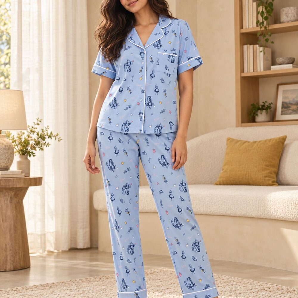 Alice in Blue Pajama Set